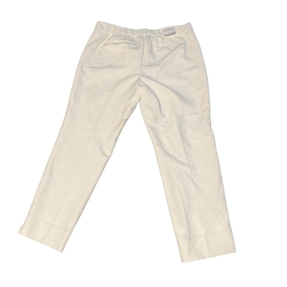 Talbots Cream Ankle Pants - Picture 3 of 6